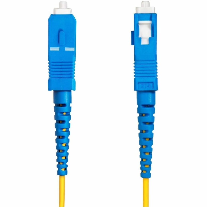 StarTech.com 30m (98.4ft) SC to SC (UPC) OS2 Single Mode Simplex Fiber Optic Cable, 9/125m, 40G/100G, LSZH Fiber Patch Cord - Thumbnail 3