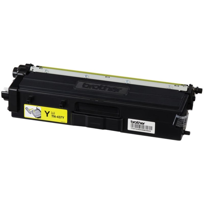 Brother TN437Y Original Ultra High Yield Laser Toner Cartridge - Yellow - 1 Each - Thumbnail 3