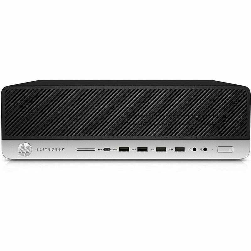 Joy Systems - HP EliteDesk 800 G4 Desktop Computer - Intel Core i7 8th Gen i7-8700 - 32 GB - 1 TB SSD - Small Form Factor - Refurbished - Thumbnail 2