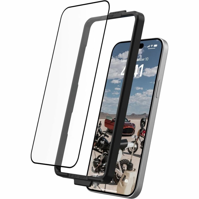 RUGGED IPHONE 15 PLUS GLASS CLEAR/BLACK - Thumbnail 3