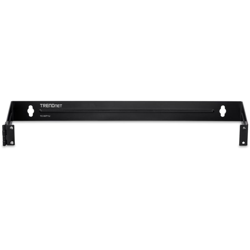 TRENDnet 1U 19-inch Hinged Wall Mount Bracket for Patch Panels and PDU Power Strips, TC-WP1U, Supports EIA-310, Steel Construction, Use with TRENDnet TC-P24C6 & TC-P16C6 Patch Panels (sold separately) - Thumbnail 3