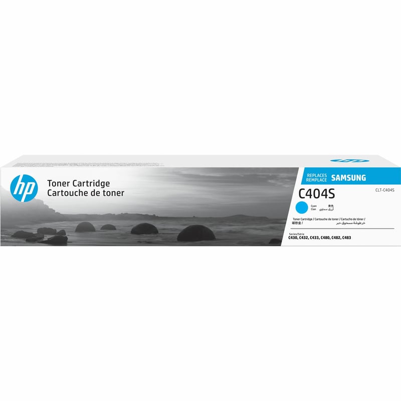 HP CLT-C404S High Yield Laser Toner Cartridge - Cyan Pack