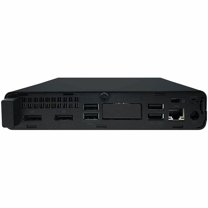 Joy Systems - HP EliteDesk 800 G4 Desktop Computer - Intel Core i5 8th Gen i5-8400T Hexa-core (6 Core) 1.70 GHz - 16 GB RAM DDR4 SDRAM - 256 GB SSD - Mini PC - Refurbished - Thumbnail 3