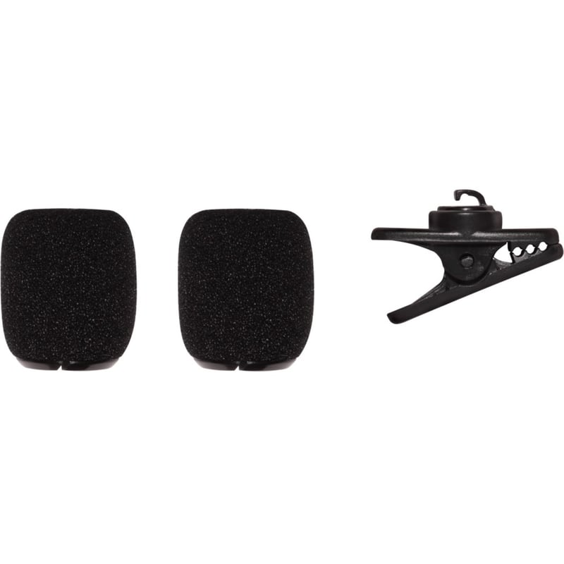 Shure Replacement Kit with Clip + 2 Snap-Fit Foam Windscreens for SM35