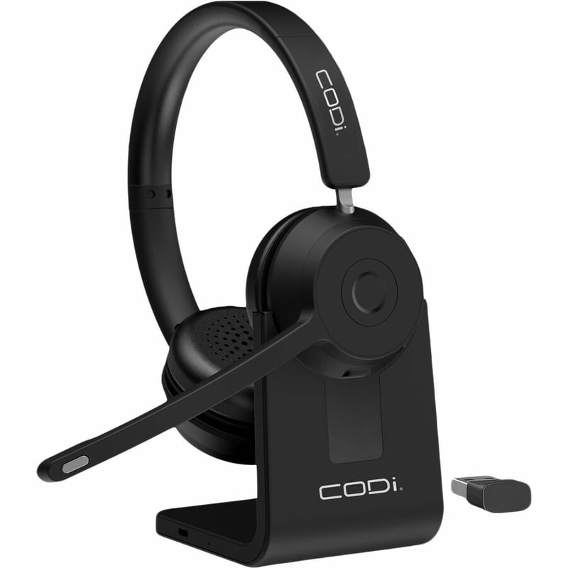 CODi Bluetooth Wireless Dual Ear Stereo Headset w/ ENC Microphone - Thumbnail 2
