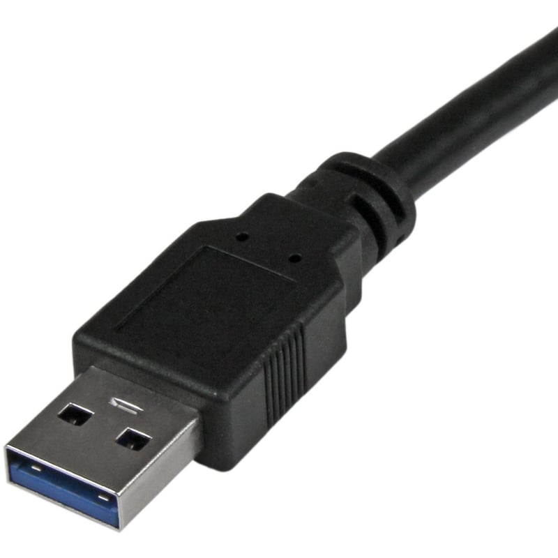 StarTech.com USB 3.0 to eSATA HDD / SSD / ODD Adapter Cable - 3ft eSATA Hard Drive to USB 3.0 Adapter Cable - SATA 6 Gbps - Thumbnail 2
