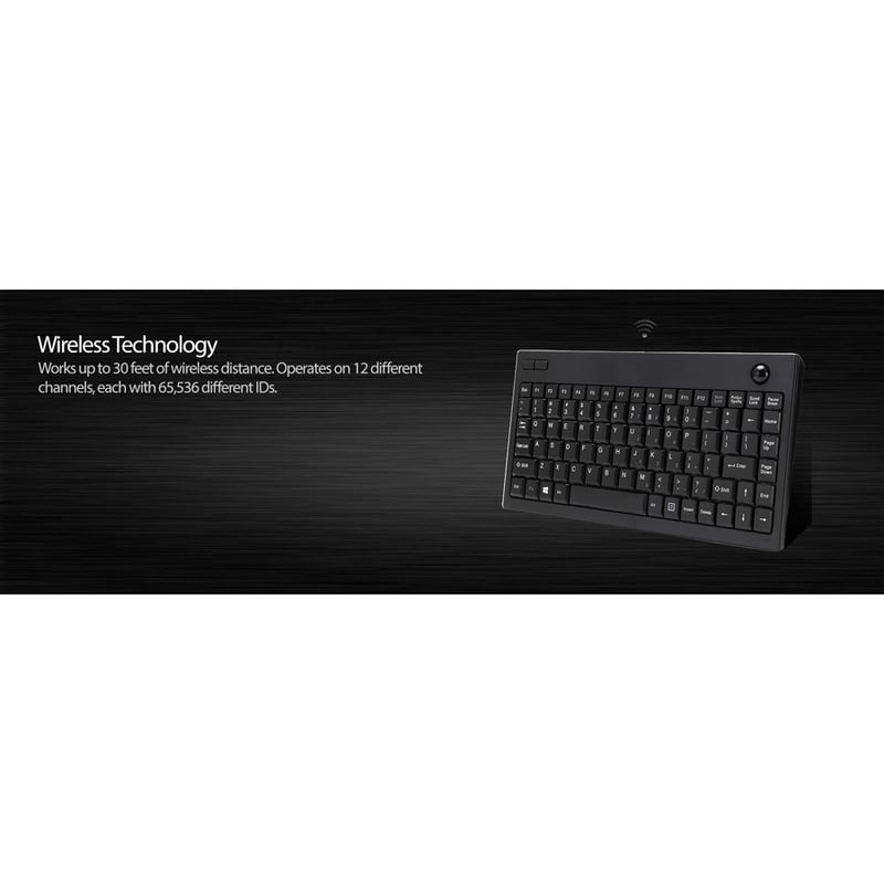 Adesso WKB-3100UB Wireless Keyboard - Thumbnail 4