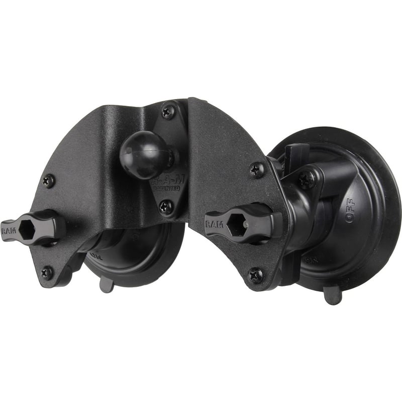 RAM Mounts Twist-Lock Vehicle Mount for Suction Cup - Thumbnail 1