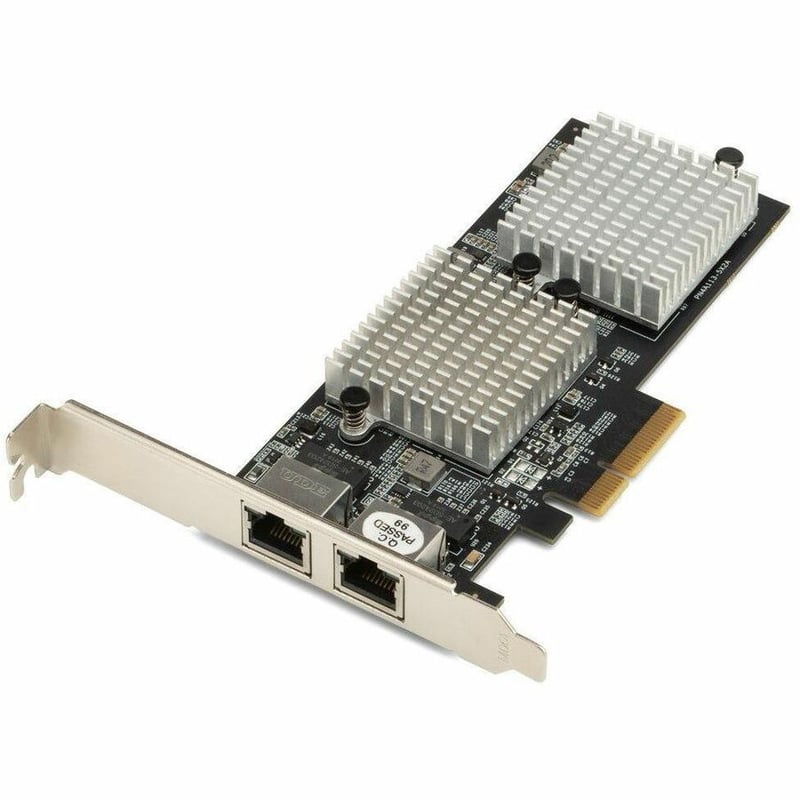OWC 2-PORT 10G ETHERNET PCIE NETWORK ADAPTER - OVER 900MB/S - PCIE 4.0 (X1) 2.0/ - Thumbnail 1