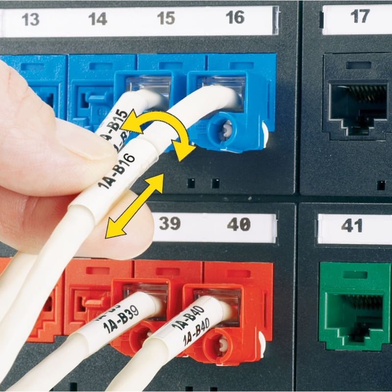 Panduit Turn-Tell Wire & Cable Label - Thumbnail 1