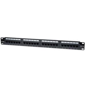 PATCH PANEL - NETWORKING / PORTS QTY: 24 - SUPPORTS 22 TO 26 AWG STRANDED AND SO - Thumbnail 1
