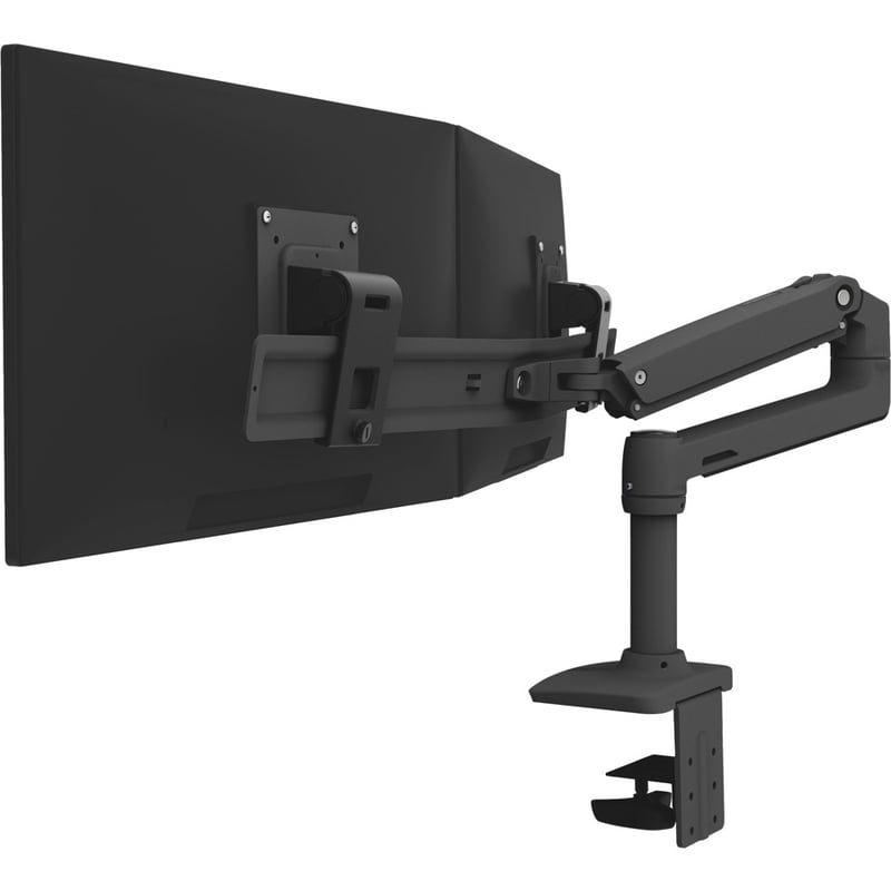 Ergotron Mounting Arm for Monitor - Matte Black - Thumbnail 2