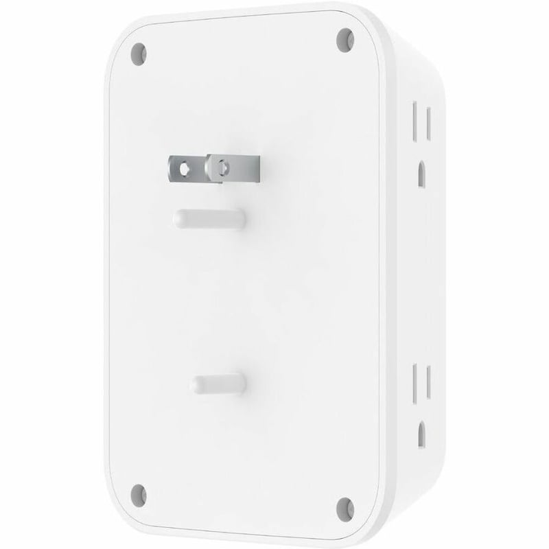 Belkin 6-Outlet Surge Protector Power Strip, Wall-Mountable with 6 AC Outlets, Overvoltage Protection, LED Indicator - USB-C Port & USB-A Port w/USB-C PD Fast Charging - 1680 Joules of Protection - Thumbnail 4