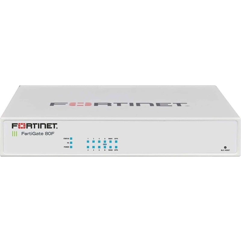 Fortinet FortiGate FG-80F-BYPASS Network Security/Firewall Appliance