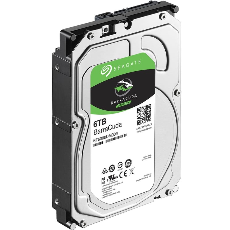 Seagate BarraCuda ST6000DM003 6 TB Hard Drive - 3.5" Internal - SATA (SATA/600) - Thumbnail 3