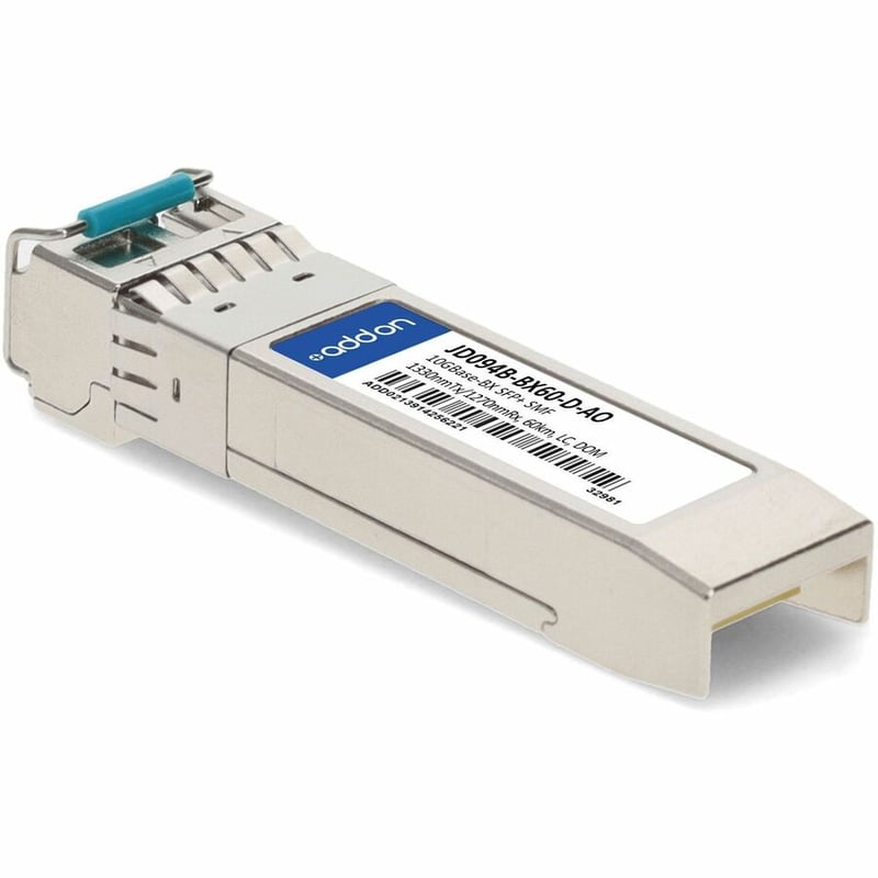 AddOn HP JD094B Compatible TAA Compliant 10GBase-BX SFP+ Transceiver (SMF, 1330nmTx/1270nmRx, 60km, LC, DOM) - Thumbnail 3