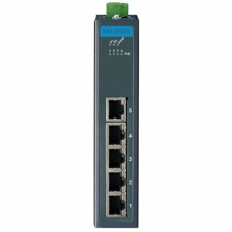Advantech EKI-2705G-1GPI Ethernet Switch - Thumbnail 3