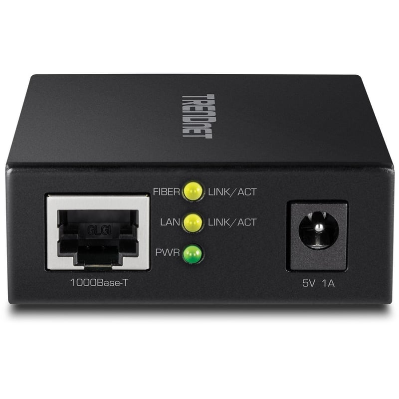 TRENDnet 1000BASE-T to SFP Fiber Media Converter; Gigabit Ethernet to SFP Media Converter; 4Gbps Switching Capactiy; TFC-GSFP - Thumbnail 3