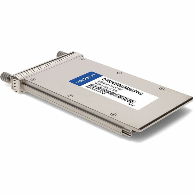AddOn Juniper Networks® CFP-GEN2-100GBASE-LR4 Compatible TAA Compliant 100GBase-LR4 CFP Transceiver (SMF, 1310nm, 10km, LC, DOM) - Thumbnail 3