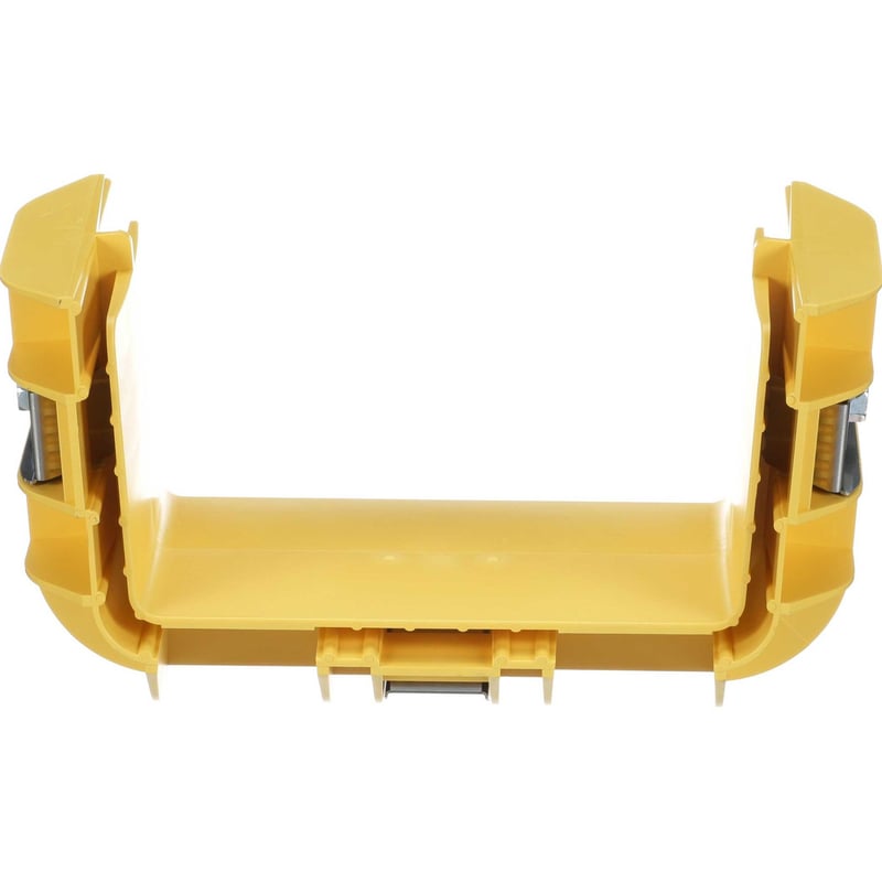 Panduit FiberRunner Coupler, 6x4, Yellow - Thumbnail 1