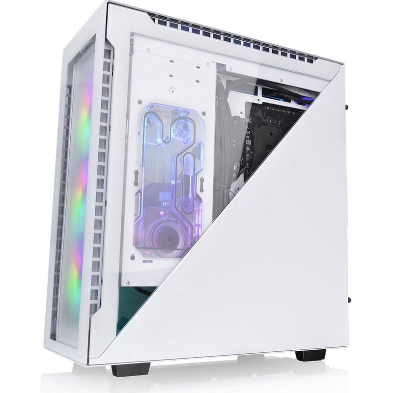 Thermaltake Divider 500 TG Snow ARGB Mid Tower Chassis - Thumbnail 2