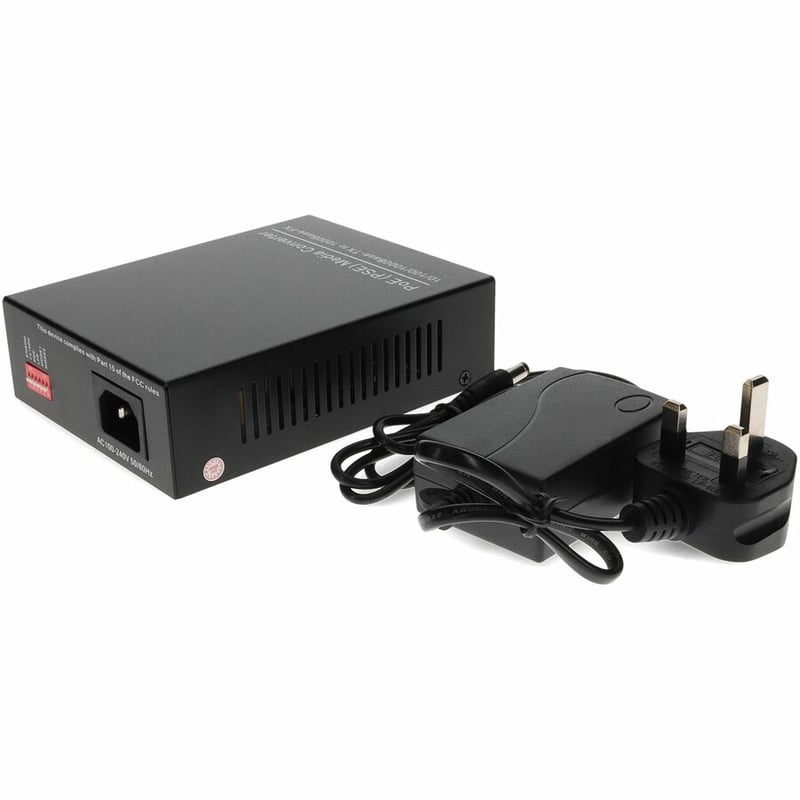 1GBS 1RJ-45 TO 1 LC PORT 850NM 550M POE MINI MEDIA CONVERTER - Thumbnail 5