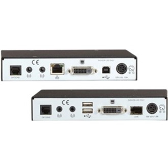 Black Box LRXI KVM Extender - DVI-D, USB 2.0, Single Access, Multimode Fiber - Thumbnail 2