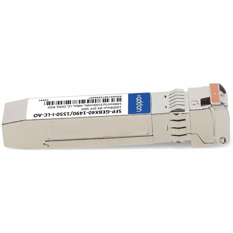 AddOn MSA and TAA 1000Base-BX SFP Transceiver (SMF, 1490nmTx/1550nmRx, 40km, LC, DOM, -40 to 85C) - Thumbnail 5