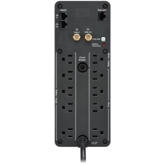 APC by Schneider Electric Back-UPS Pro 1350VA Tower UPS - Thumbnail 2