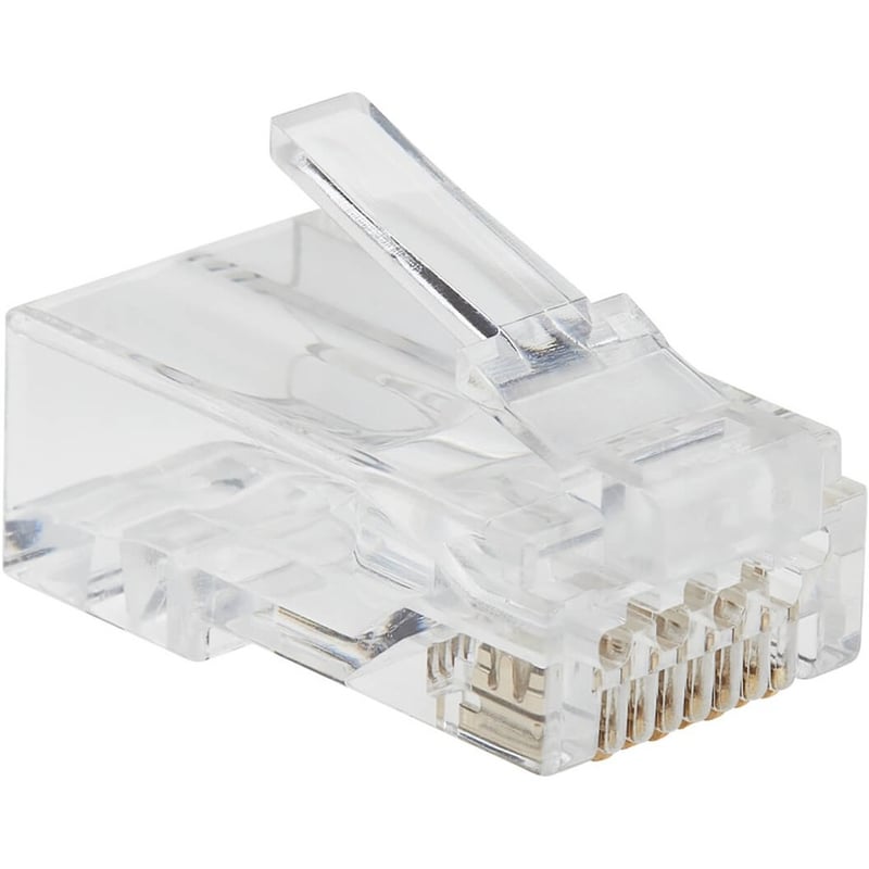 Tripp Lite by Eaton Cat6 RJ45 Pass-Through UTP Modular Plug, 50 Pack - Thumbnail 2