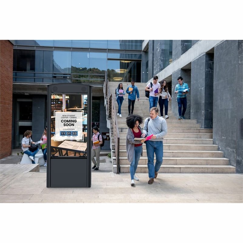 Dual-Sided Smart City Kiosk with (2) 55" Xtreme™ High Bright Outdoor Displays - Thumbnail 3