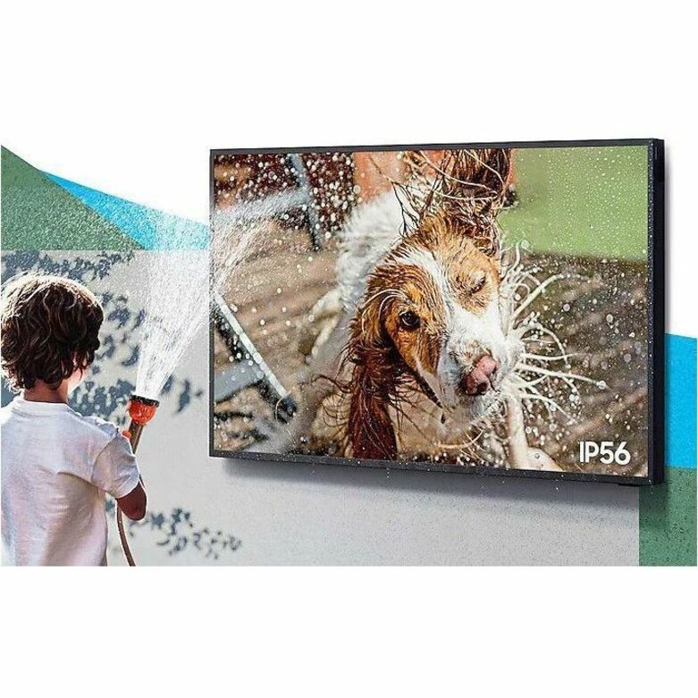 Samsung The Terrace LST9C QN85LST9CAF 84.5" Smart LED-LCD TV - 4K UHDTV - Titan Black - Thumbnail 3