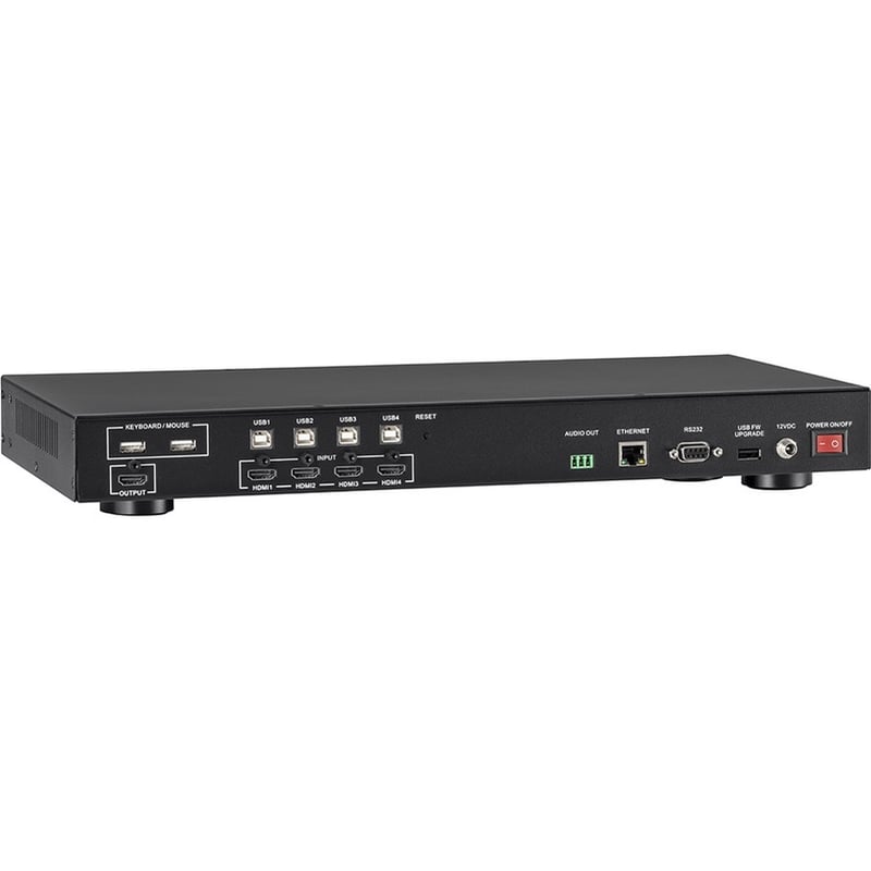 KanexPro 4K Quad Multiview 4X1 KVM Switch - Thumbnail 2