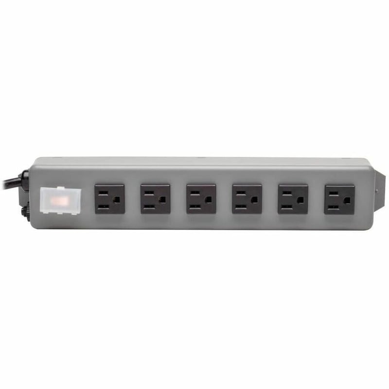 Tripp Lite by Eaton Waber Industrial Power Strip Metal Lighted Power Switch 6-Outlet 6 ft. (1.83 m) Cord - Thumbnail 3
