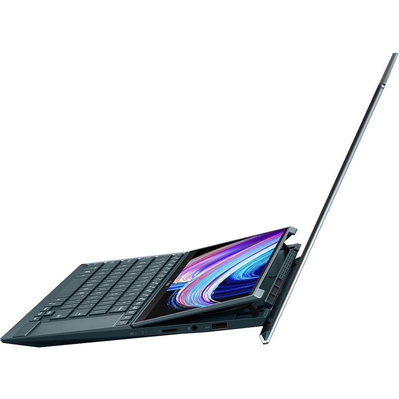 Asus ZenBook Duo 14 UX482 UX482EAR-DB71T 14" Touchscreen Notebook - Full HD - Intel Core i7 11th Gen i7-1195G7 - 8 GB - 512 GB SSD - Celestial Blue - Thumbnail 4