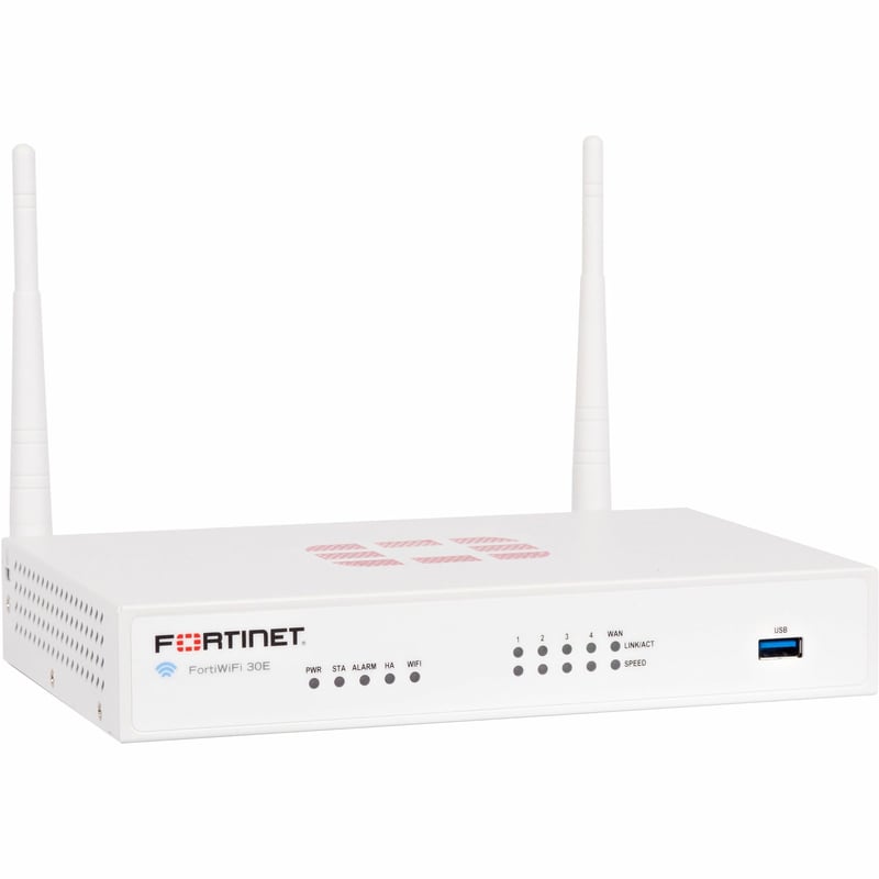 Fortinet FortiWifi FWF-30E Network Security/Firewall Appliance - Thumbnail 1