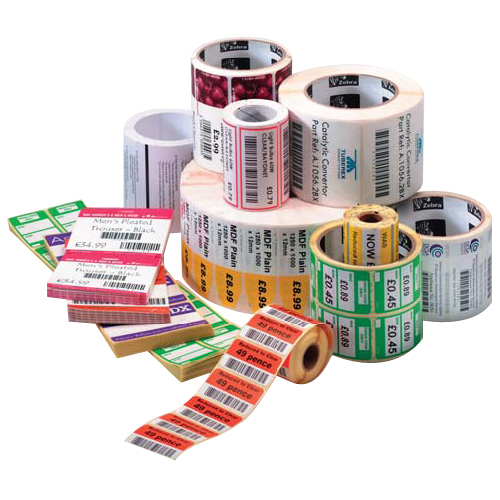 Zebra Label Paper 4 x 3in Thermal Transfer Zebra Z-Select 4000T 1 in core