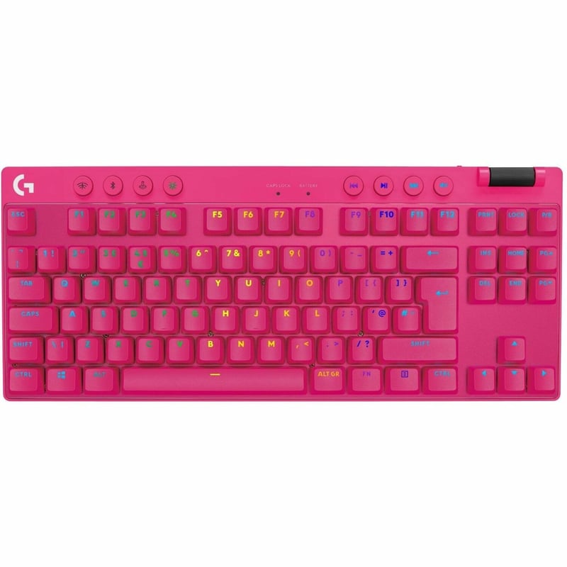 PRO X TKL RAPID (MAGENTA) WIRED GAMING KEYBOARD - LINEAR - Thumbnail 1