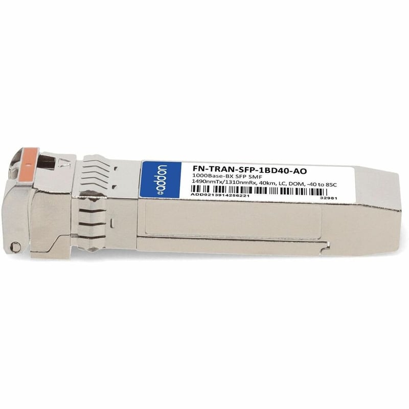 FORTINET FN-TRAN-SFP-1BD40 COMP TAA 1G-BX 1490/1310 40KM -40 TO 85C - Thumbnail 2
