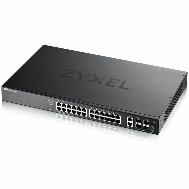 ZYXEL 24-port GbE L3 Access Switch with 6 10G Uplink - Thumbnail 4