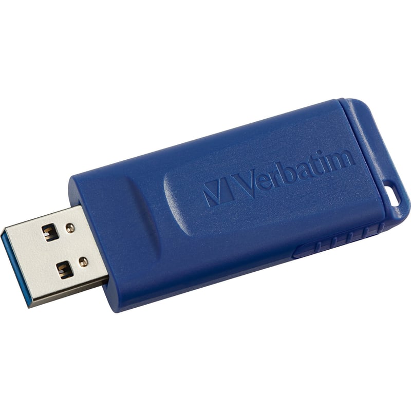 8GB USB Flash Drive - Blue - Thumbnail 1
