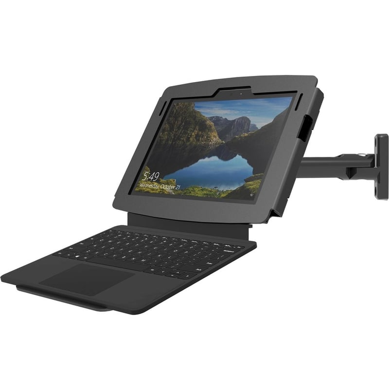 Compulocks Space Counter/Wall Mount for Tablet - Black - Thumbnail 2