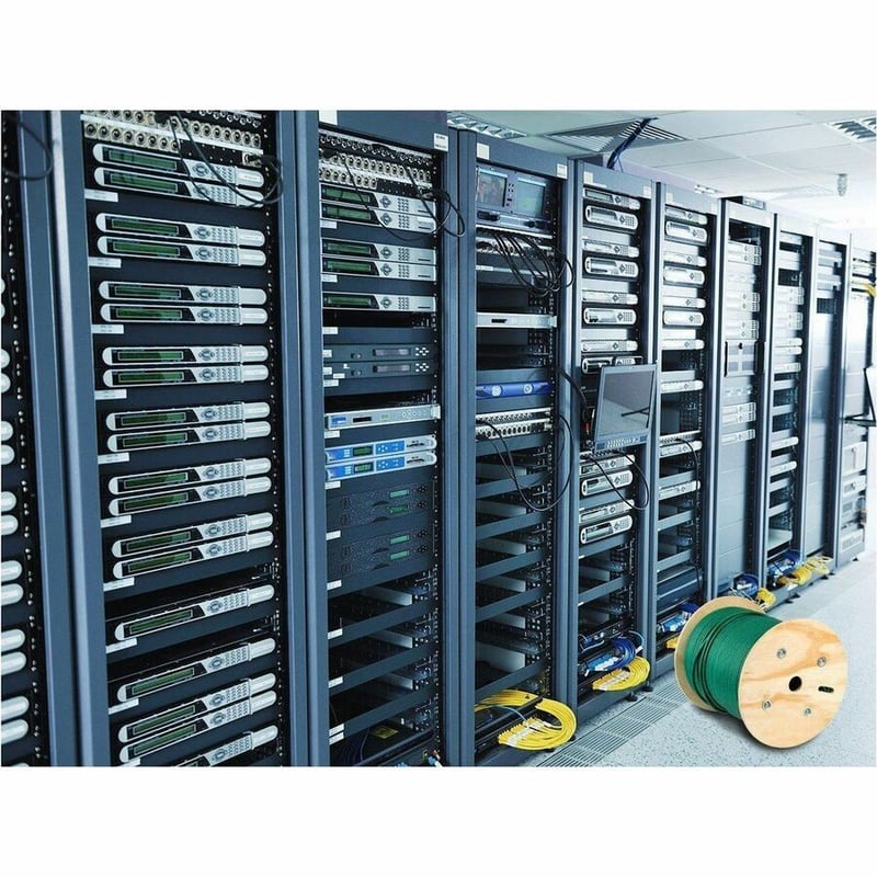 MONOPRICE CAT6A 500FT GREEN CMR UL BULK CABLE_ TAA_ SHIELDED (F/UTP)_ SOLID_ 23A - Thumbnail 5