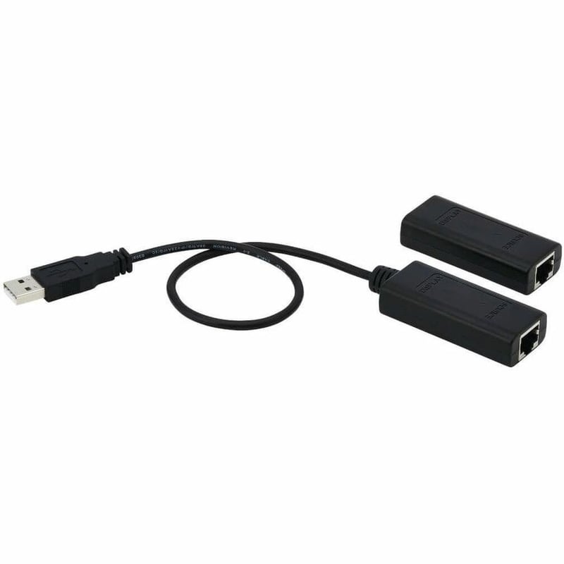 Tripp Lite by Eaton 1-Port USB over Cat5/Cat6 Extender Kit with Power over Cable - USB 2.0 Up to 164.04 ft. (50M) Black - Thumbnail 5