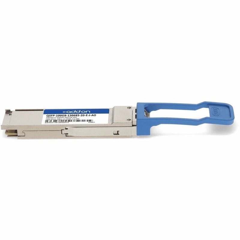 AddOn Juniper Networks® Compatible TAA 100GBase-OWDM QSFP28 Transceiver O-Band Channel OW306 50GHz (SMF, 1306.85nm, 20km, LC, DOM, -5 to +80C) - Thumbnail 2