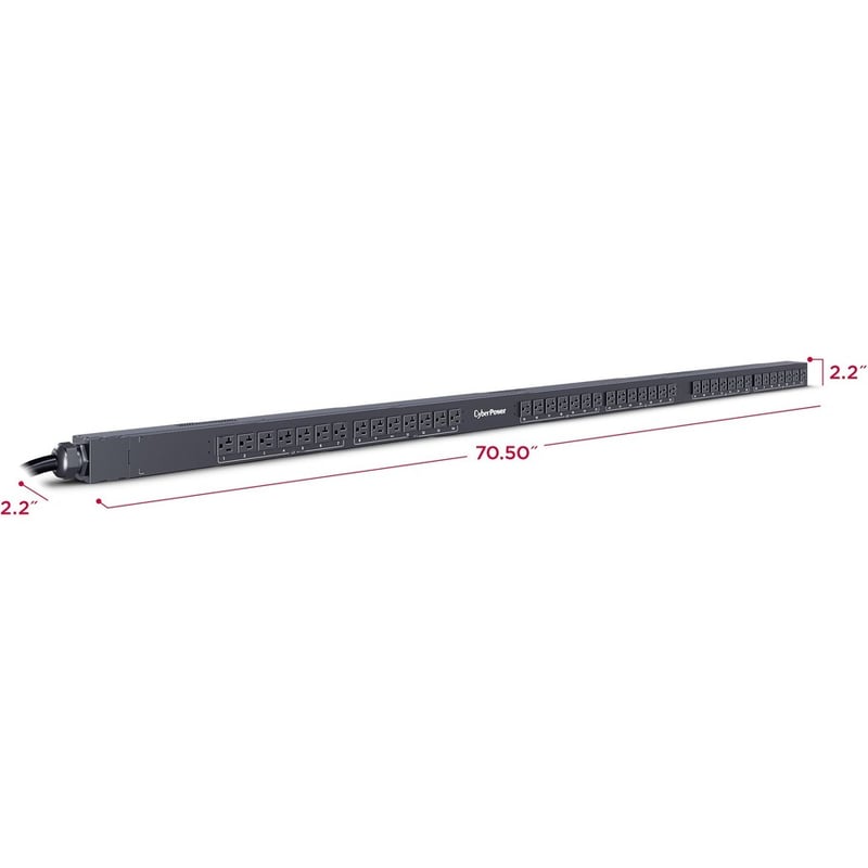 CyberPower PDU13101 3 Phase 120 VAC 20A Basic PDU - Thumbnail 3