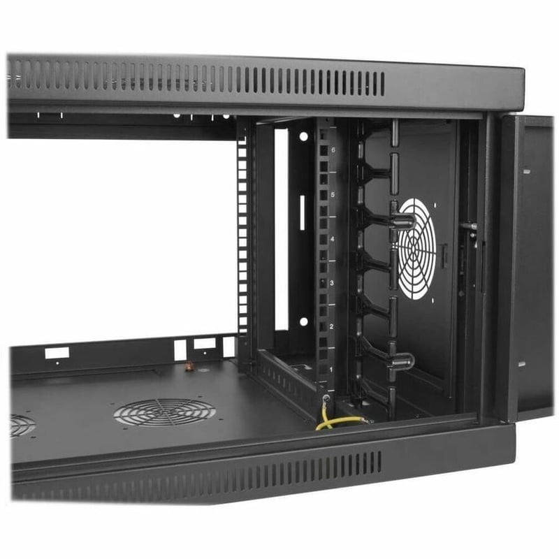 Tripp Lite by Eaton SmartRack 6U Low-Profile Switch-Depth-Plus Wall-Mount Mini Rack Enclosure Wide - Thumbnail 4