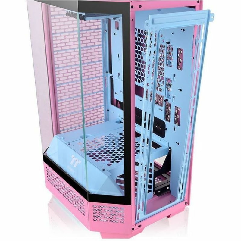 Thermaltake The Tower 300 Bubble Pink Micro Tower Chassis - Thumbnail 4
