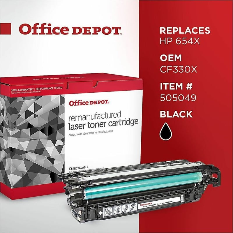 Clover Imaging Remanufactured High Yield Black Toner Cartridge for HP 654X (CF330X) - Thumbnail 5