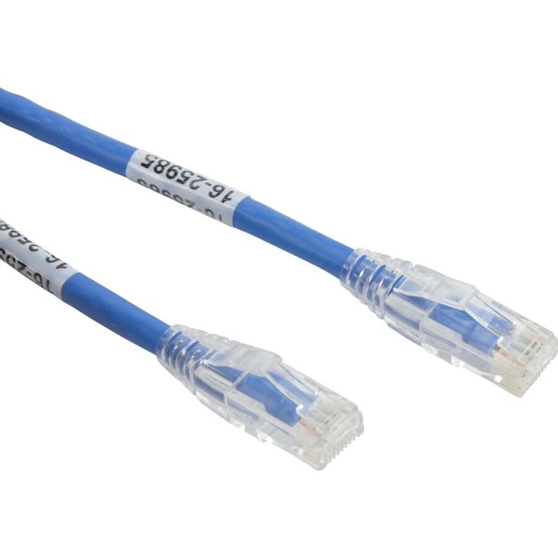 Supermicro 10G RJ45 CAT6 5m Blue Cable - Thumbnail 2